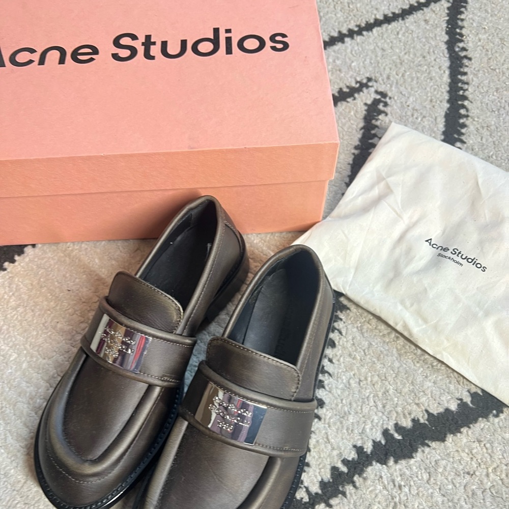 Acne Studios Stockholm “Vintage” Leather Loafers